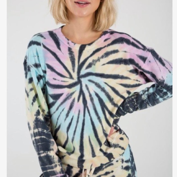 n philanthropy tie dye sweatshirt